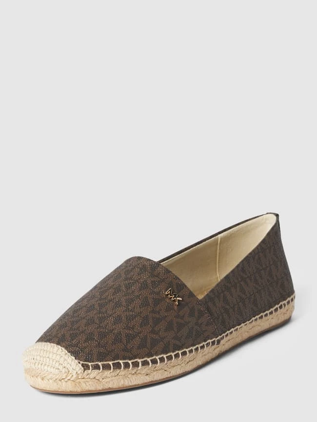 MICHAEL Michael Kors Espadrilles Mit Label-Applikation Modell 'KENDRICK' - Mittelbraun 4 MICHAEL Michael Kors Espadrilles Mit Label-Applikation Modell 'KENDRICK' - Mittelbraun – Bild 2