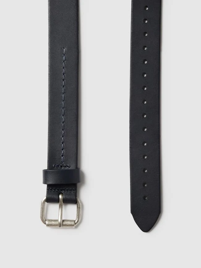 Marc O'Polo Gürtel Mit Label-Detail Modell 'Eika' - Dunkelblau 5 Marc O'Polo Gürtel Mit Label-Detail Modell 'Eika' - Dunkelblau – Bild 3