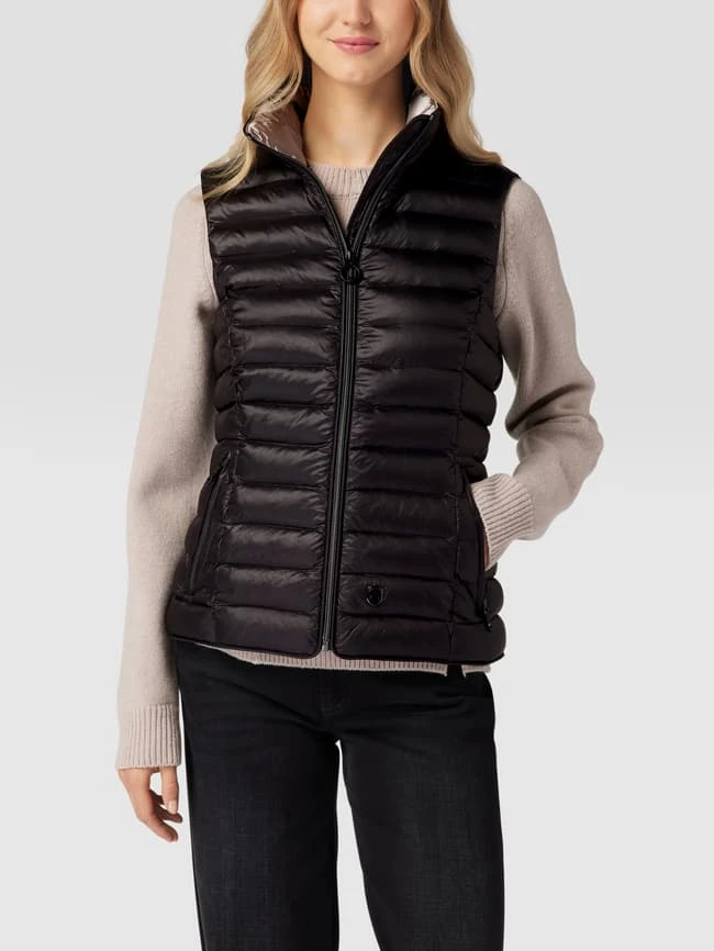 Wellensteyn Steppweste Mit Label-Applikation Modell 'Italy Vest' - Schwarz 6 Wellensteyn Steppweste Mit Label-Applikation Modell 'Italy Vest' - Schwarz – Bild 4