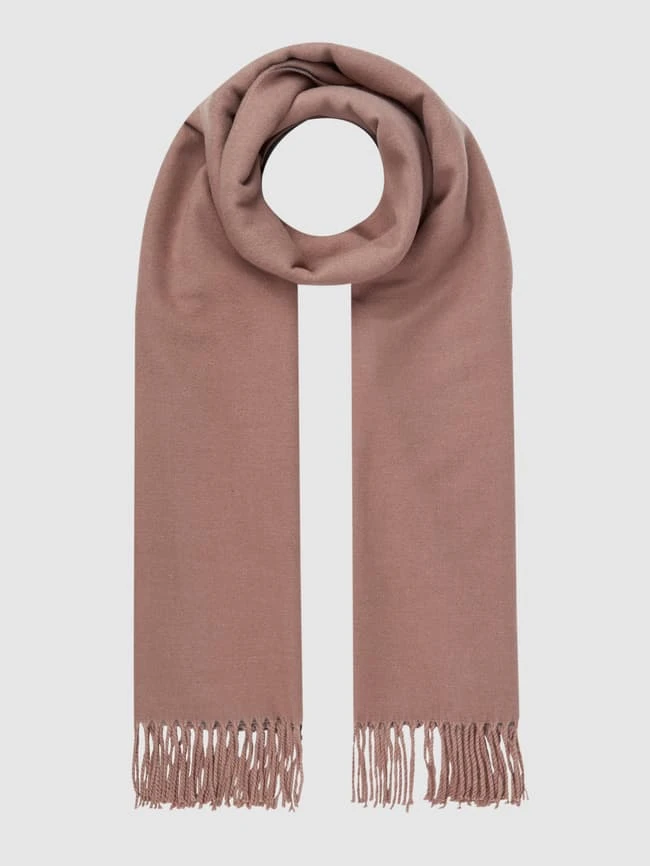Kurt Beines Schal Mit Baumwoll-Anteil - Rosé 3 Kurt Beines Schal Mit Baumwoll-Anteil - Rosé